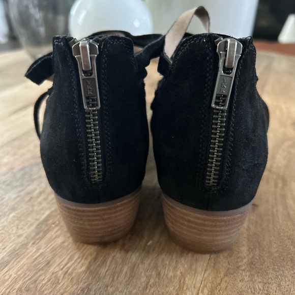 Seychelles Black Suede Ankle Booties - Picture 4 of 5